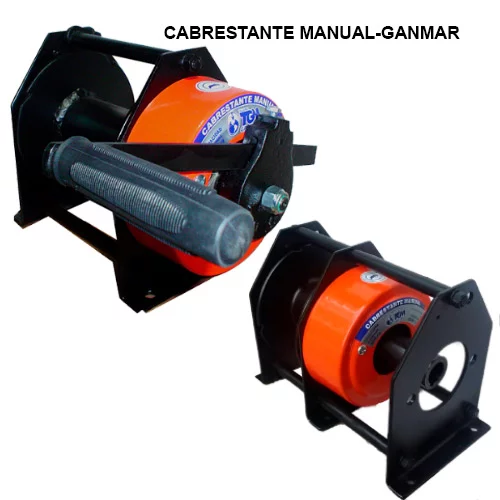 Cabrestante manual GAN-MAR para cable de acero de 1/2 TN