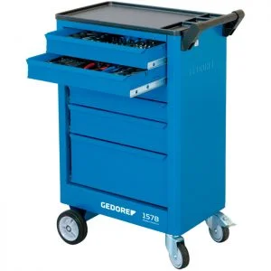 Carro porta-herramientas con 6 cajones