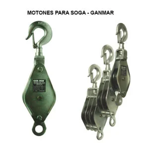 Motones para sogas
