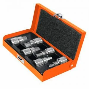 TRUPER Juego Llave tubo ALLEN ENC 1/2" 6 PZS