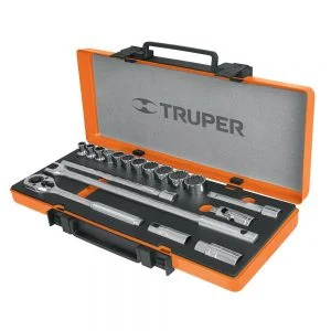 TRUPER Juego Llave tubo ENC.1/2-19 PZS