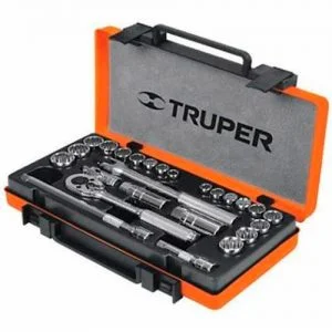 TRUPER Juego Llave tubo ENC 3/8-26 PZS