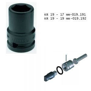 GEDORE Llave tubo impacto KR 19 CONICO -17 mm-19mm.