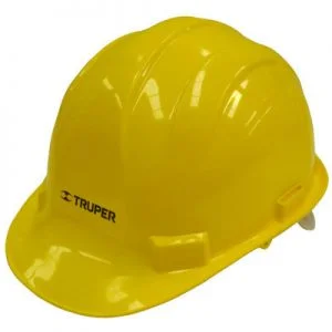 TRUPER Casco amarillo