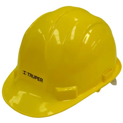TRUPER Casco amarillo