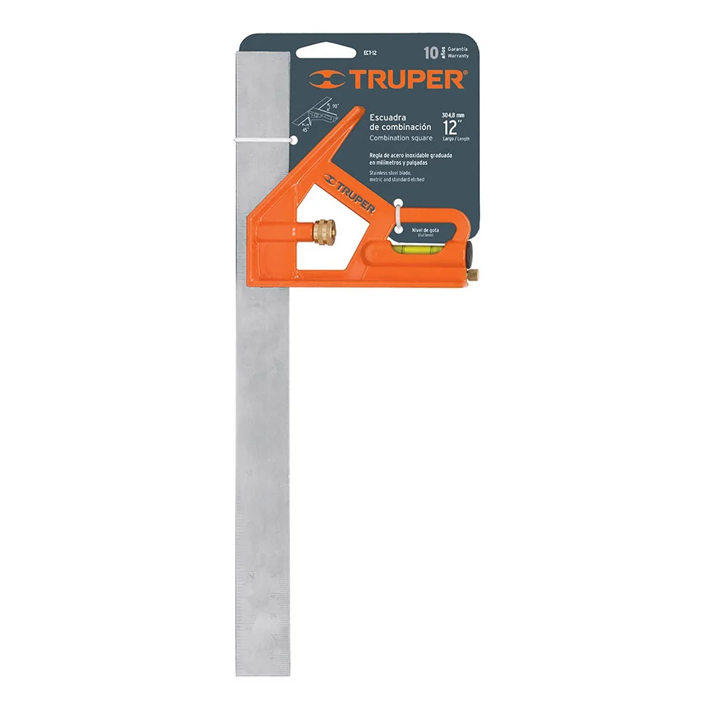 TRUPER Escuadra combinada profesional 16"
