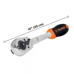 Manija criquet doble ENC. 3/8" - 1/2"