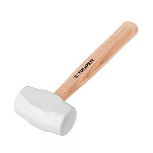 Mazo de hule 8 OZ cabeza blanca