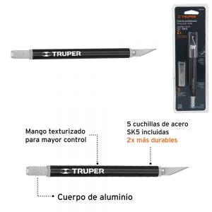 Cutter exacto tipo lápiz  EXA 6"