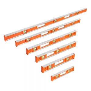 Nivel clásico de aluminio 2 GOTAS 12"