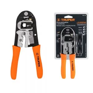 Pinza crimpadora módulos intercambiables