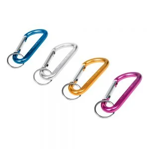 Llaveros tipo mosquetón 8cm-30piezas