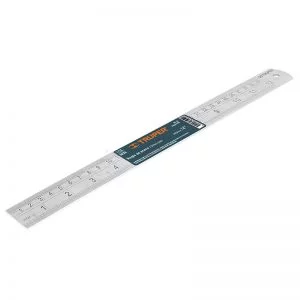 Regla de acero inoxidable-12"