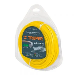 Tanza redonda hilo Nylon 3.3mm X 49mts.