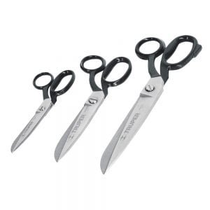 Tijera Industrial p/sastre ojo negro 8"
