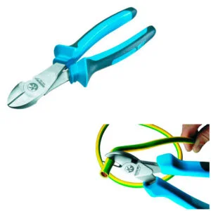 Alicate de corte diagonal modelo americano KRAFT JC ISOLADO NBR 9699