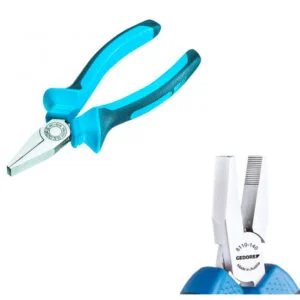 Alicate de boquilla JC aislados planos y cortos 8110 - 140 JC 1000 V