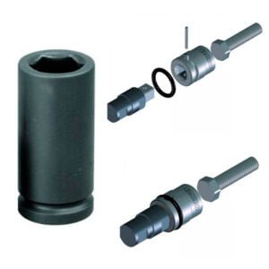 Llave tubo impacto largo K 32 - 17 a 60mm