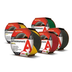 Cinta antideslizante negro 2" X 5 mts.