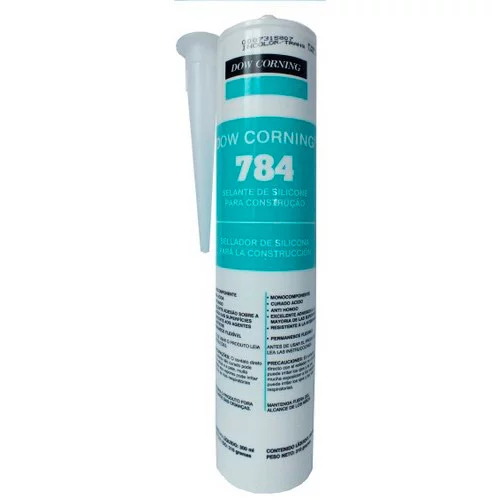 Silicona incolora- blanca SL784-300 ml.