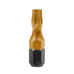 Bit cruz titanio  -T10 a T40-1/4"