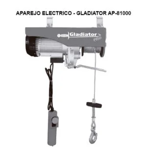APAREJO ELECTRICO - GLADIATOR AP-81000