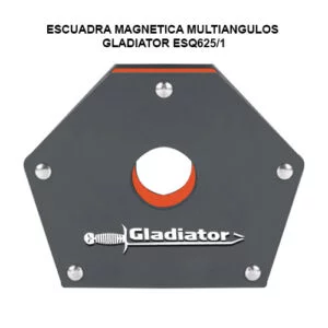 ESCUADRA MAGNETICA MULTIANGULOS - GLADIATOR ESQ625/1