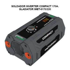 SOLDADOR INVERTER COMPACT 170A-GLADIATOR PRO IE-6170/220