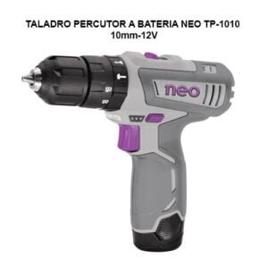 TALADRO PERCUTOR A BATERIA NEO TP-1010 10mm-12V