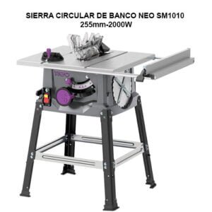 SIERRA CIRCULAR DE BANCO NEO SM-1010 255mm-2000W