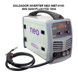 SOLDADOR INVERTER NEO IMET-9160 MIG GAS+FLUX+TIG 160A