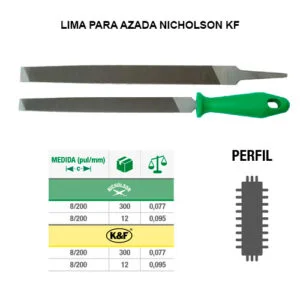 LIMA PARA AZADA KF - NICHOLSON