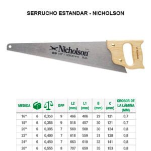 Serrucho estándar