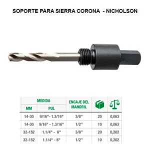Soporte para sierra corona