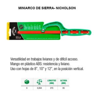 Miniarco de sierra