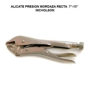 ALICATE PRESION MORDAZA RECTA