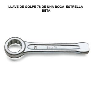 LLAVES DE GOLPE DE UNA BOCA ESTRELLA 78