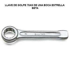 LLAVES DE GOLPE DE UNA BOCA ESTRELLA 78AS