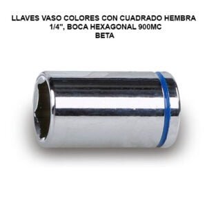 LLAVES VASO HEMBRA 1/4"- 900MC