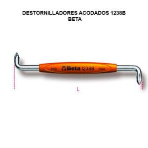 DESTORNILLADORES P/TORNILLOS CON HUELLA DE CRUZ Phillips®1238B