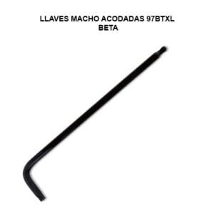 LLAVES MACHO ACODADAS CON CABEZA ESFÉRICA 97BTXL
