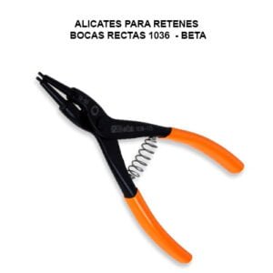 ALICATES PARA EXTERIORES BOCAS RECTAS 1036
