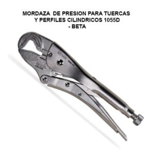 ​MORDAZAS DE PRESION PARA TUERCAS 1055D
