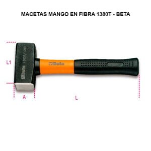 MACETAS CON MANGO DE FIBRA 1380T