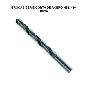 Brocas serie corta de acero HSS cilindradas 410