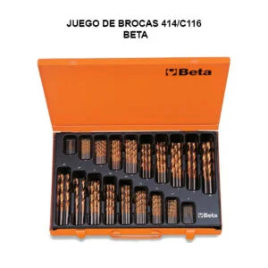 Juego de brocas 414/C116