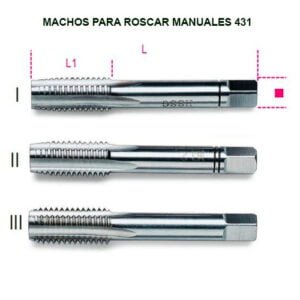 Machos para roscar manuales 431