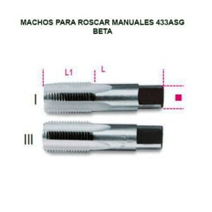 Machos para roscar manuales 433ASG