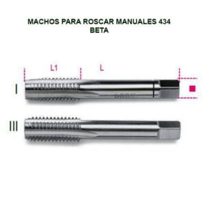 Machos para roscar manuales 434