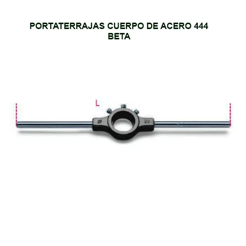 Portaterrajas cuerpo de acero 444